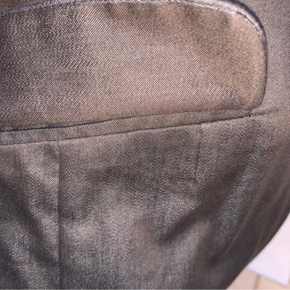 I.N. San Francisco Sz M Chocolate Brown 2 Button Unlined Fitted Blazer - Picture 6 of 10